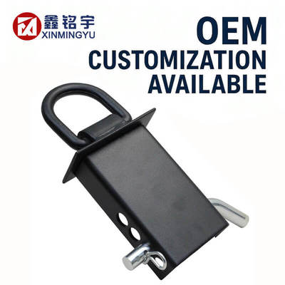 Un bon prix. Removable D-Ring Tie-Downs for Stake Pockets – Flatbed & Utility Trailers, Includes Hitch Pin, Black Heavy-Duty, Factory Direct OEM Customizable en ligne